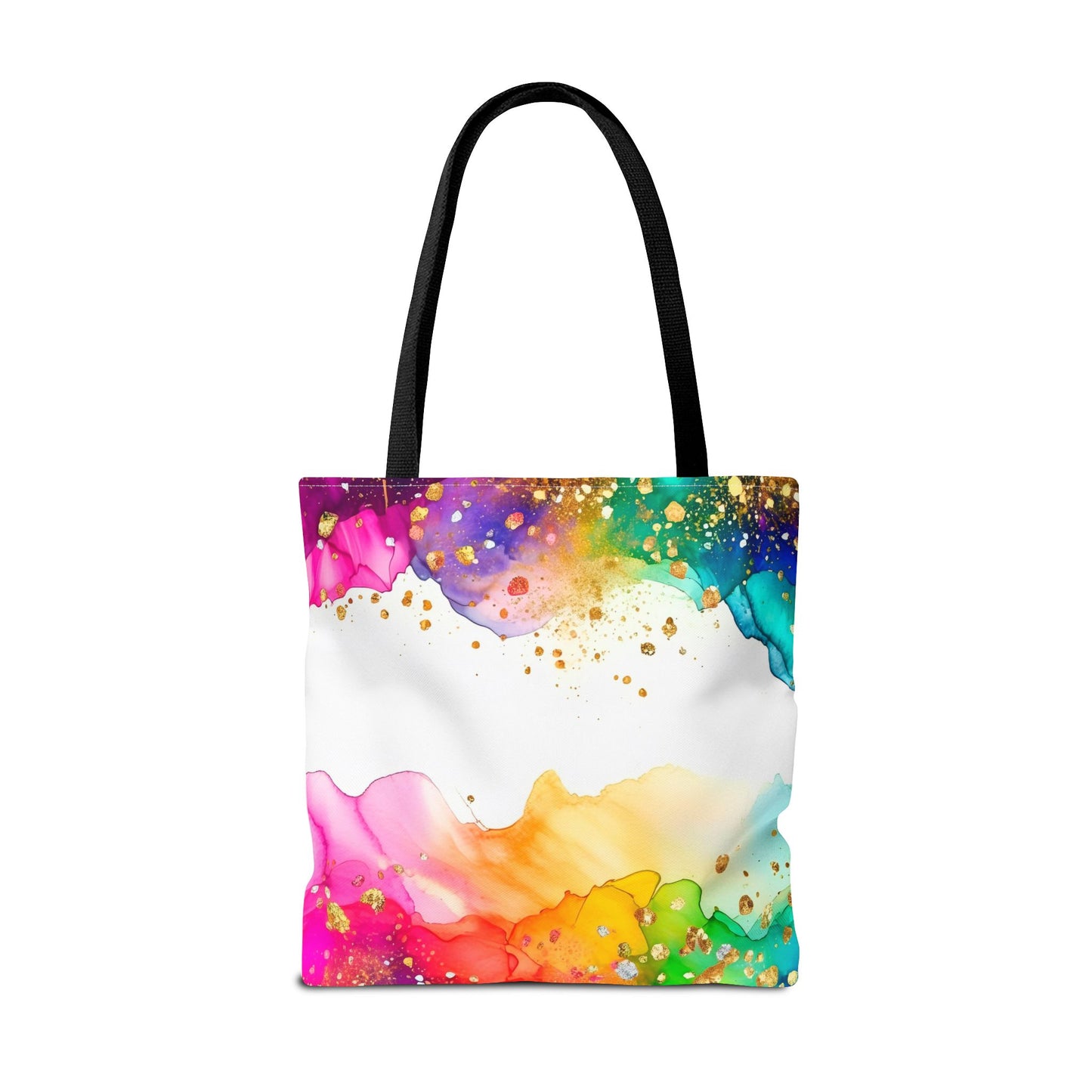 Colorful Tote Bag - Positive Vibes Only, Vibrant Tote, Happy Tote Bag, Cheerful Carryall, Fun Reusable Tote, Colorful Market Tote