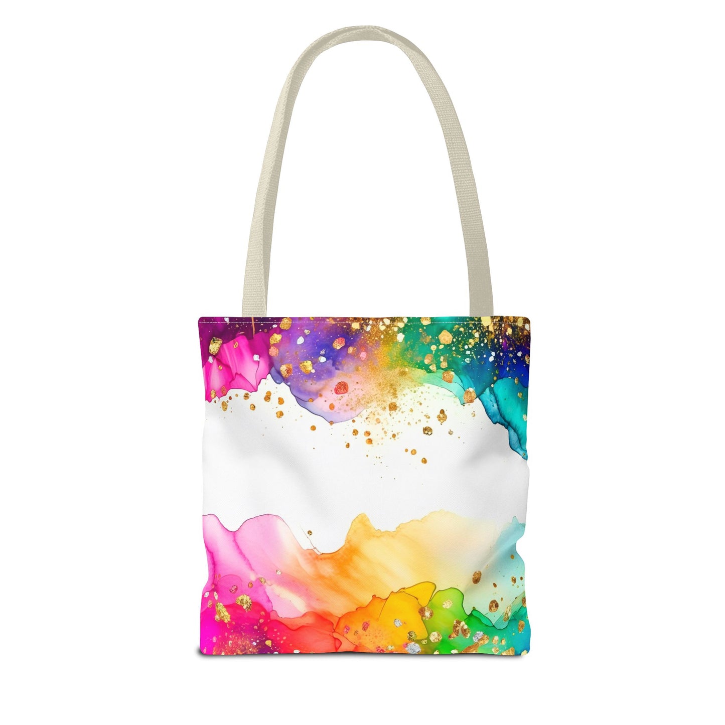 Colorful Tote Bag - Positive Vibes Only, Vibrant Tote, Happy Tote Bag, Cheerful Carryall, Fun Reusable Tote, Colorful Market Tote