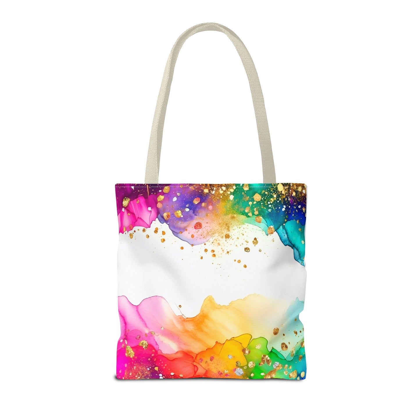 Colorful Tote Bag - Positive Vibes Only, Vibrant Tote, Happy Tote Bag, Cheerful Carryall, Fun Reusable Tote, Colorful Market Tote